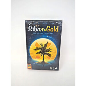 🌎 Silver & Gold Card Game Pandasaurus Games,Brand New fast shipping 2-4 players